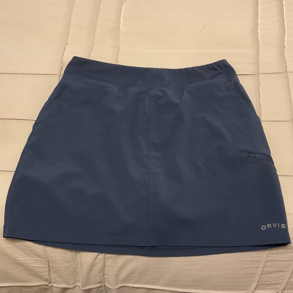 Orvis Women's Dark Blue Skirt (shorts built in)